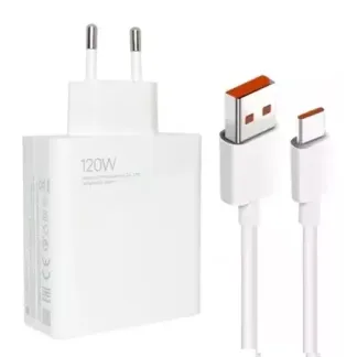 Ładowarka sieciowa Xiaomi 120W (Type-A) + kabel USB-C